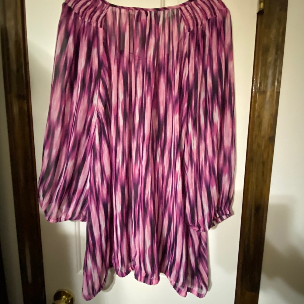 LANE BRYANT Woman’s Sheer Blouse - Picture 6 of 6